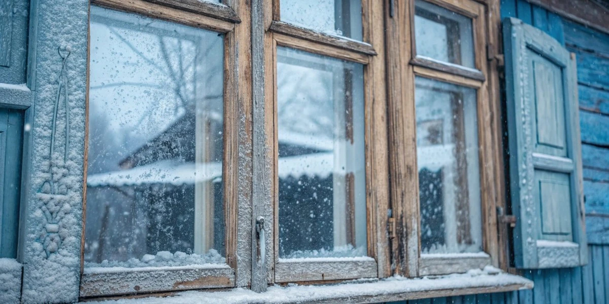 Pokud vám táhne z dřevěných oken: Zateplení bez výměny rámů jedním chytrou fintou