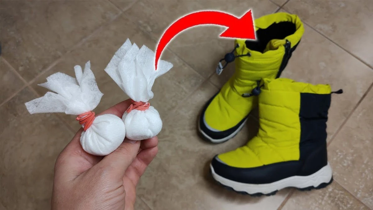 Vložte tuto „věcičku“ do bot přes noc místo soli či čajových sáčků. Zápach potem zmizí!