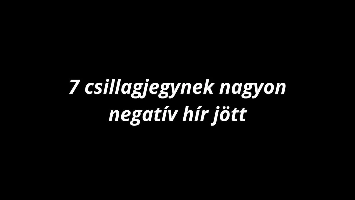 7 znamení zvěrokruhu čekají složitější období od dubna, situace se může u mnohých vyhrotit