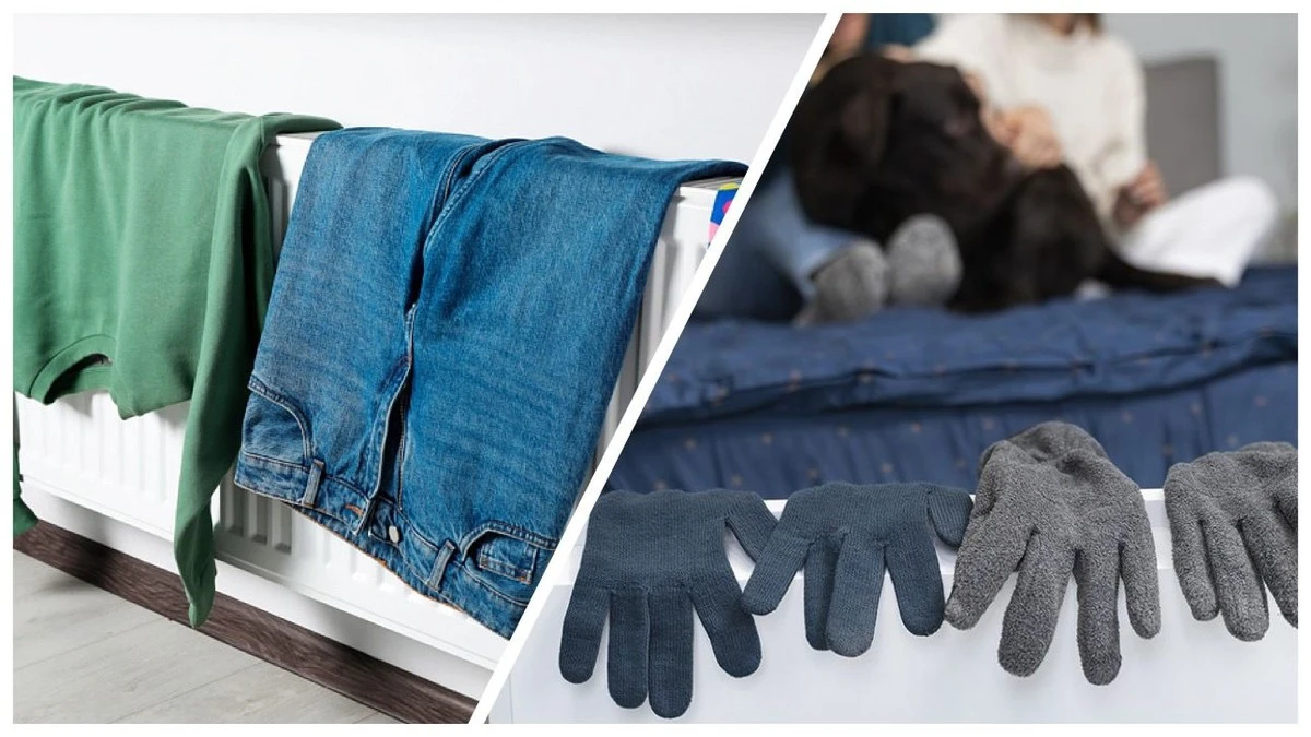 Proč sušení prádla na radiátoru může zničit vaše oblečení už po prvním použití