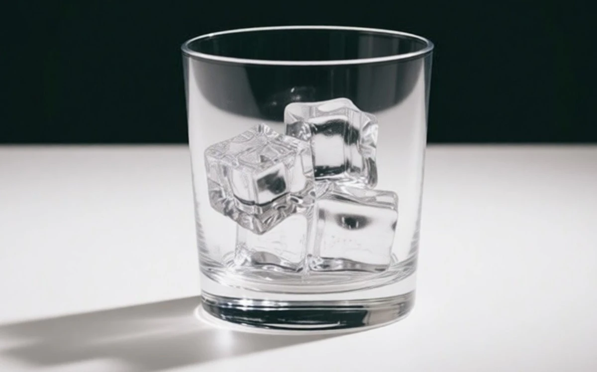 Křišťálově čiré kostky ledu: Skrytý trik pro dokonalý led