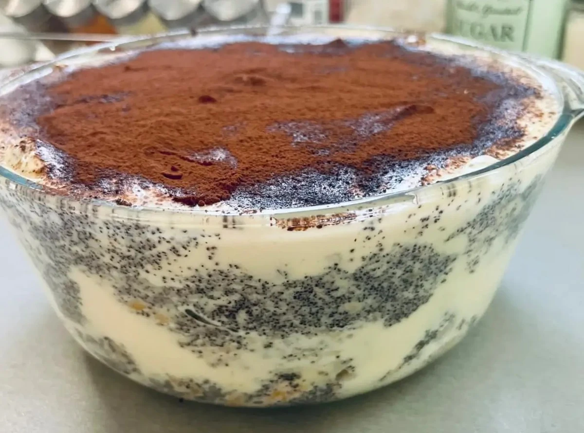 Jedna porce tohoto a zapomenete na tradiční mákové buchty: takhle se dělá tiramisu z nich