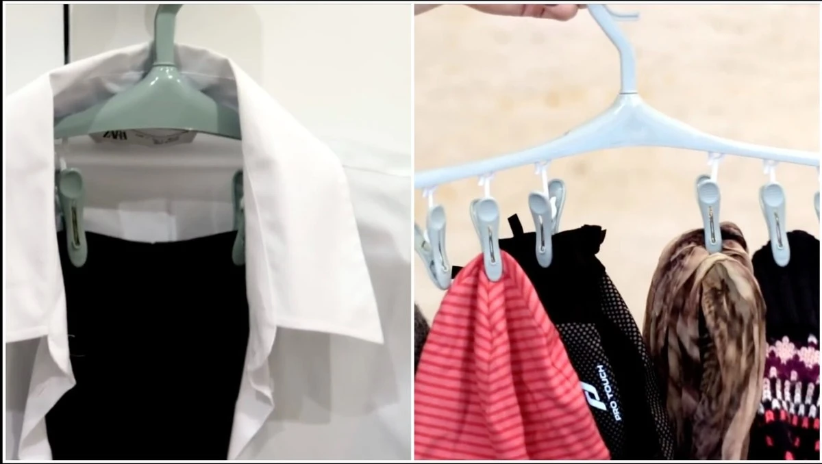 Dřevěné kolíčky promění vaši skříň v oázu pořádku: Trik, který používám denně