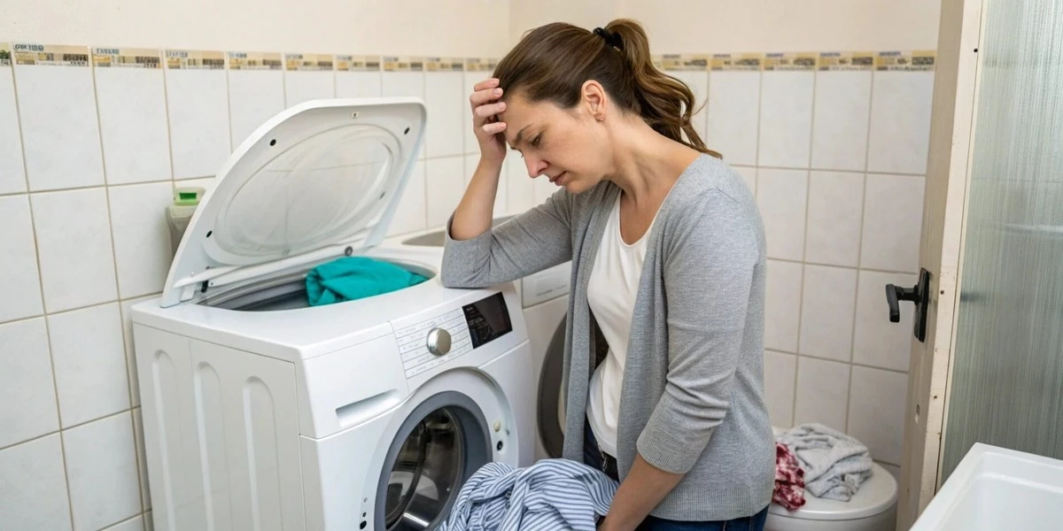 Zapáchá vám pračka? Jednoduchý cyklus a trik s octem vás zbaví pachu navždy