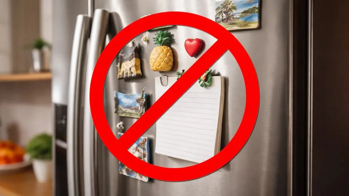Tohle na lednici raději nedávejte: Proč magnetky ničí některé typy chladniček