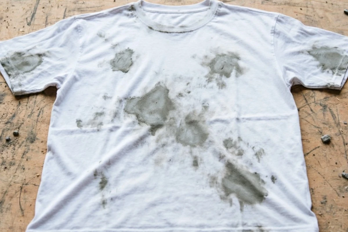 Сementová skvrna z oblečení nečekaně zmizí: vyzkoušený postup