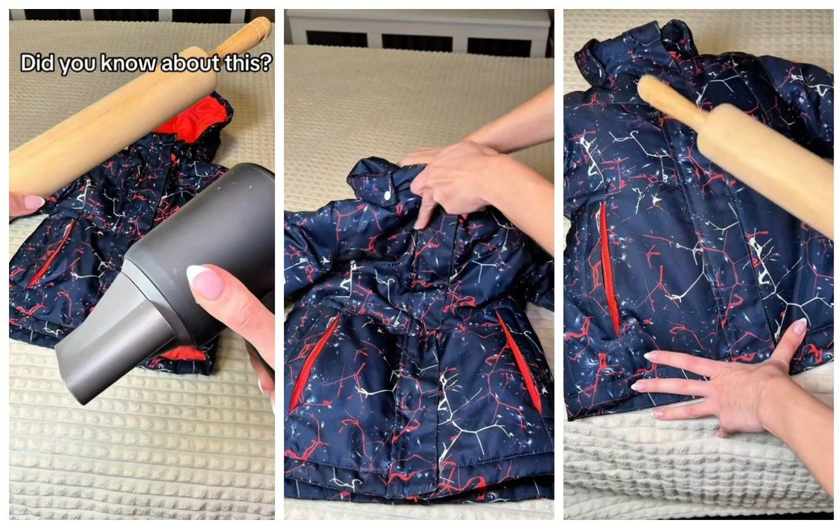 Jak zatočit s chuchvalci v péřovce: 1 trik s fénem a vaše bunda bude jako nová