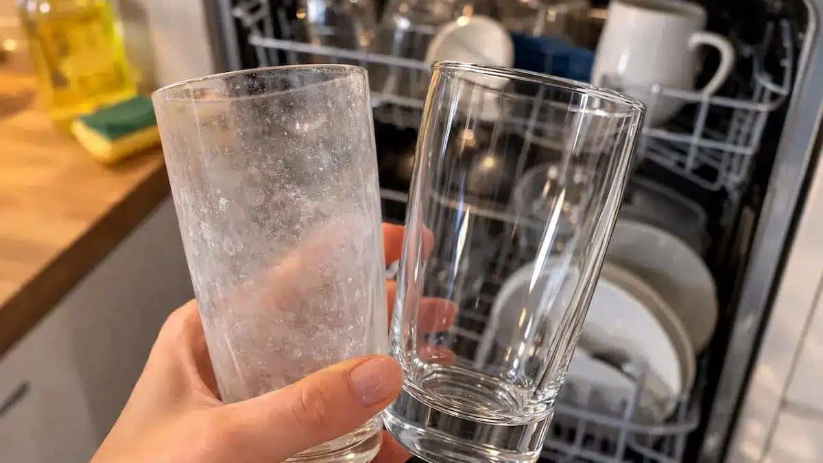 6 důvodů, proč myčka kalí sklenice (a jak tomu zabránit)