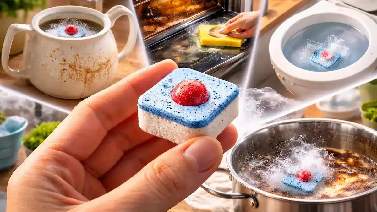 Tablety do myčky nádobí: Víc než jen na nádobí – 7 nových využití, která vás překvapí