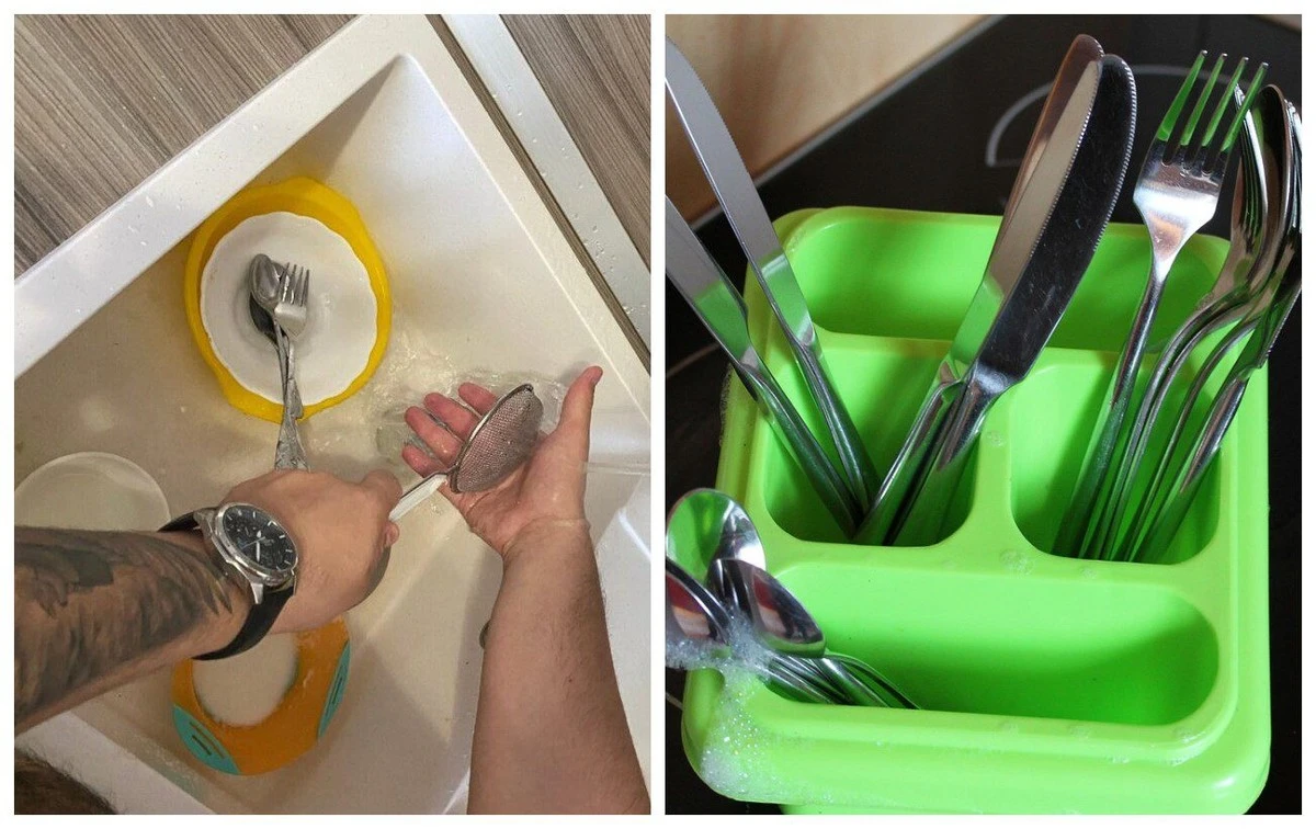 Proč je mytí nádobí u tchýně tabu: Tato pověra je stará sto let