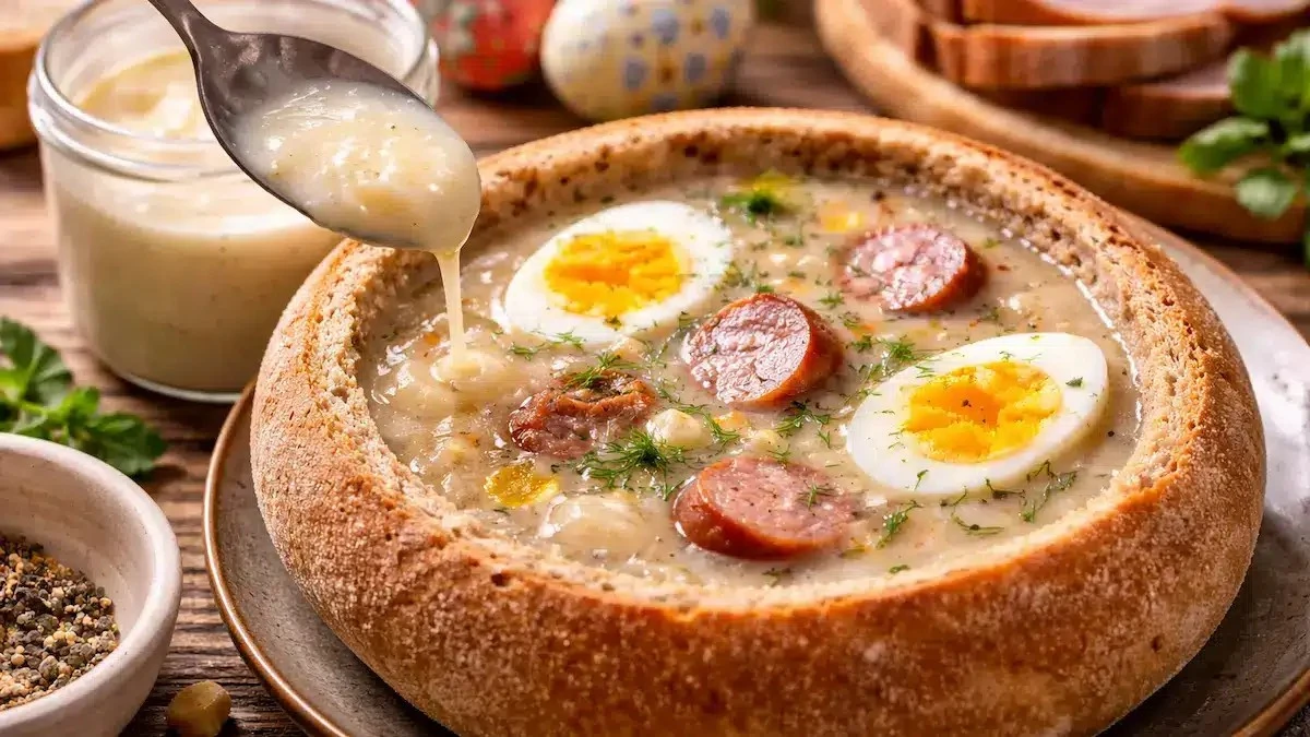 Tajný trik na krémový żurek: Proč je jogurt lepší než smetana a šetrnější k žaludku na Velikonoce