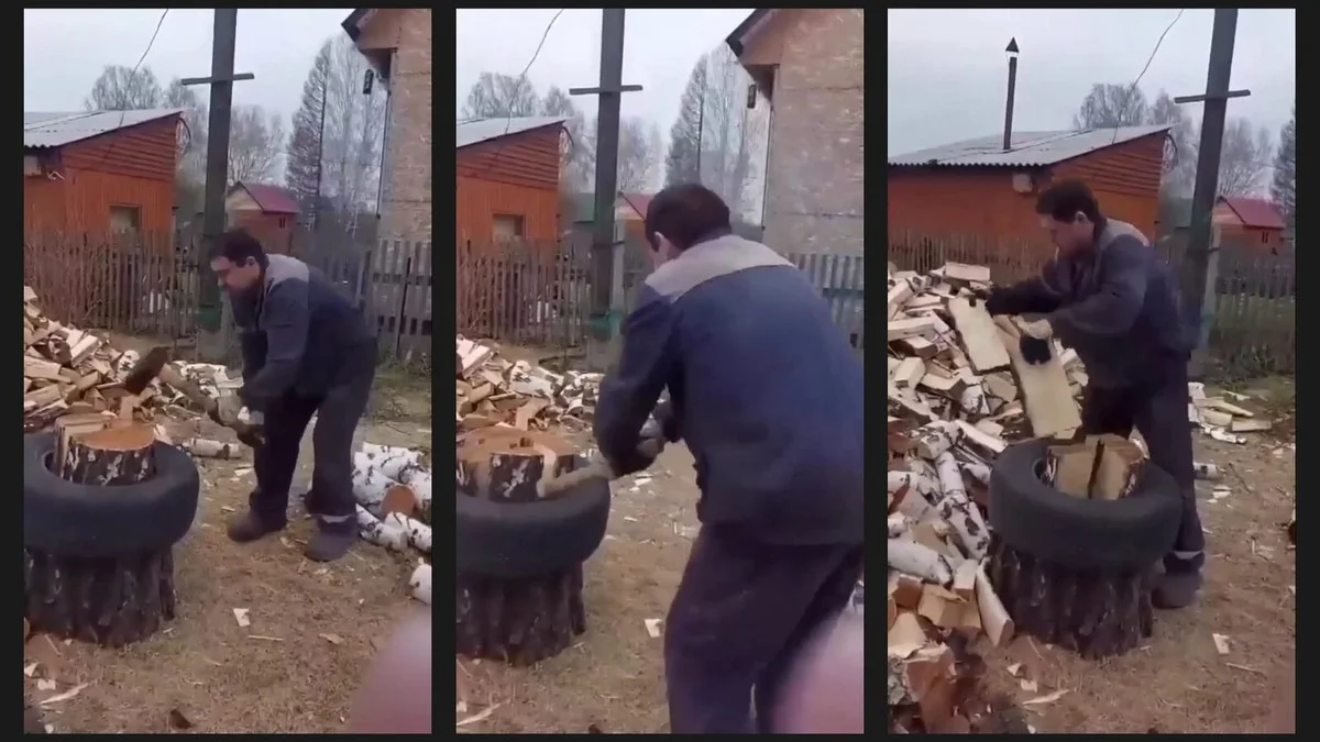 Dřevorubec poradil, jaké dřevo na topení vydrží 4x déle