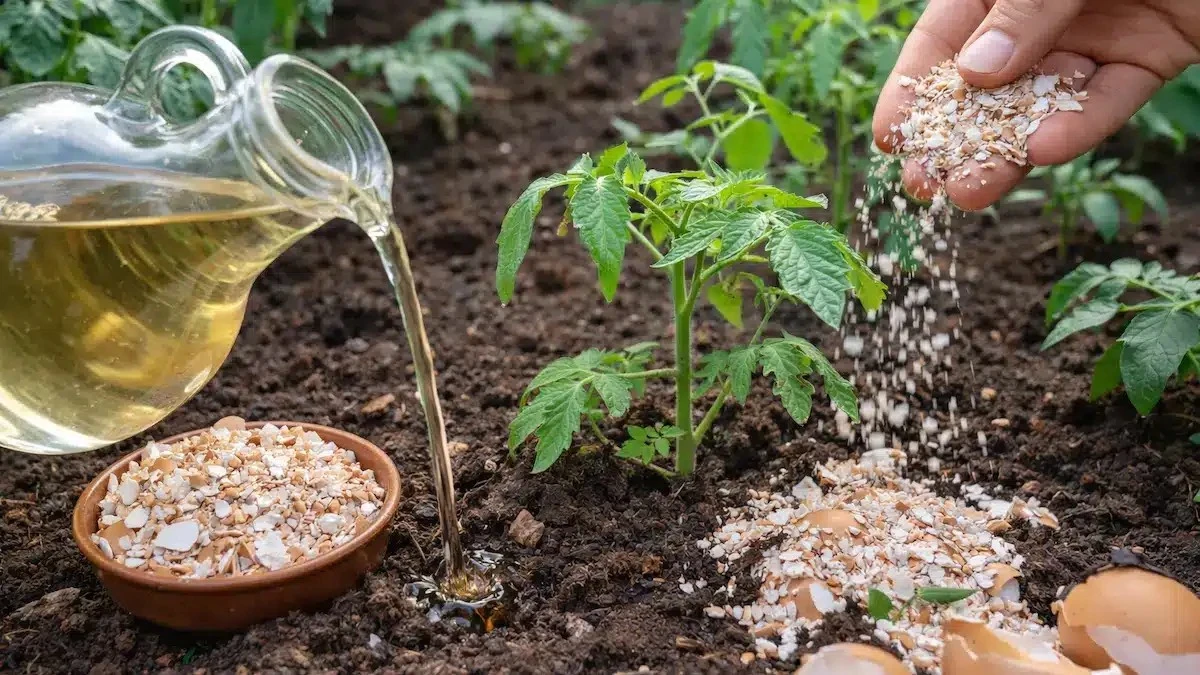 Domácí hnojivo z octa a vajičných skořápek: Tajemství bohaté úrody?