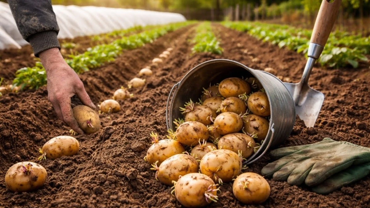 Sklizeň brambor o 2 týdny dříve: vypěstujte ranou úrodu ze sazenic - image 1