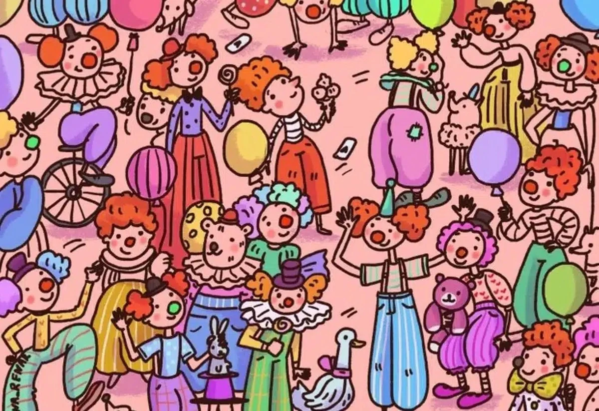 Jen málokdo dokáže najít medvídka na tomto obrázku – zkusíte to také?