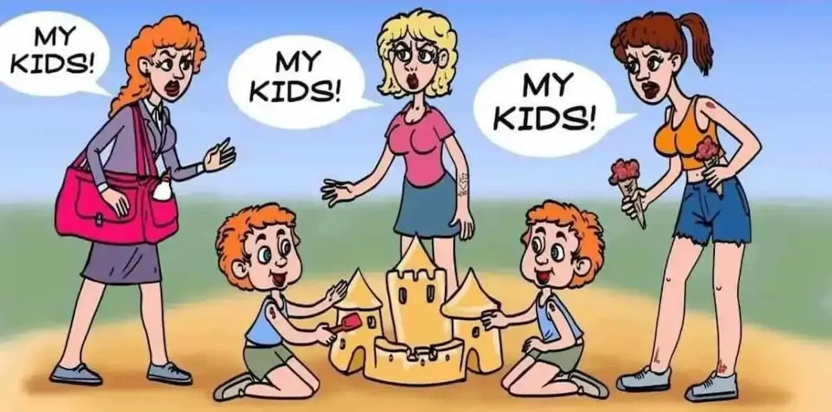 Hra s IQ: Která žena je matkou dvojčat? Váš mozek to zvládne za 10 sekund