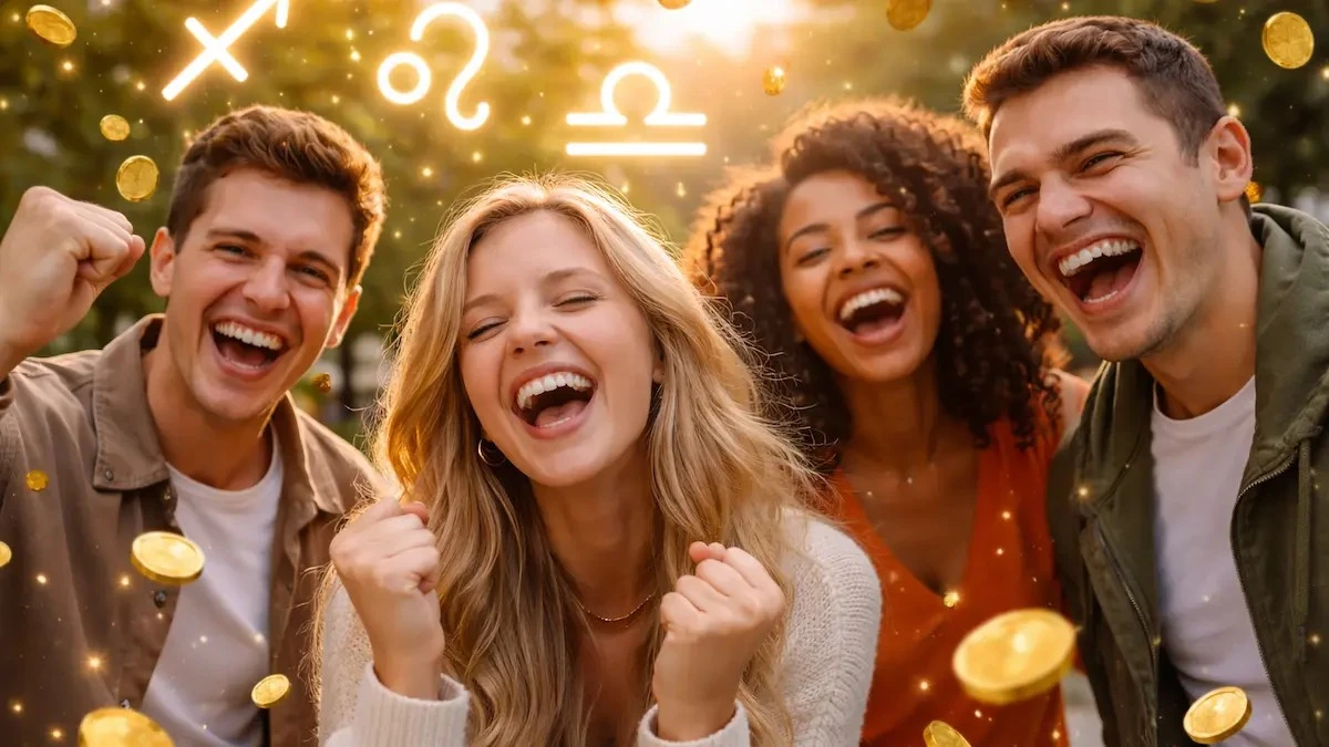 Těchto 4 znamení zvěrokruhu čeká v nejbližší době štěstí