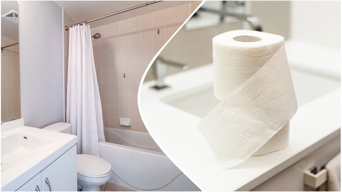 Toilet paper trick makes bathroom smell 100x better than paradise
