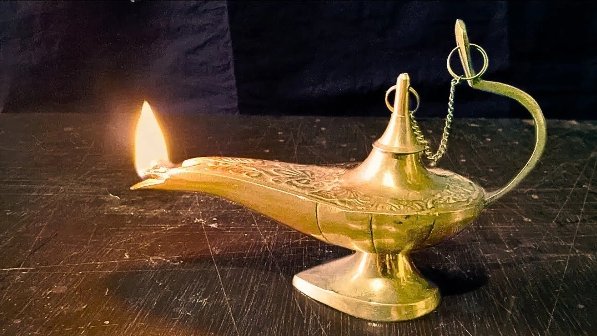 Olejenka za 15 minut: slunečnicový olej a knot – vydrží svítit rovnoměrně a dlouho - image 1