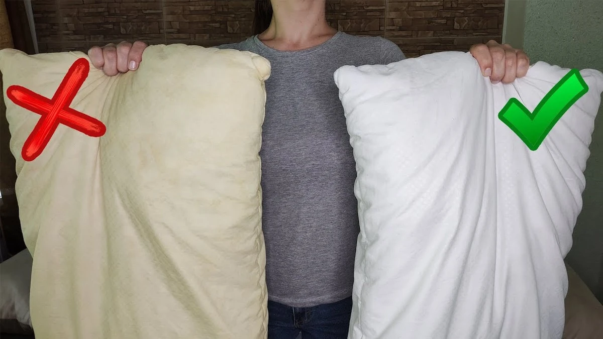 Žluté skvrny na polštářích zmizí díky mrazu a slunci: vyzkoušela jsem osvědčený trik našich babiček