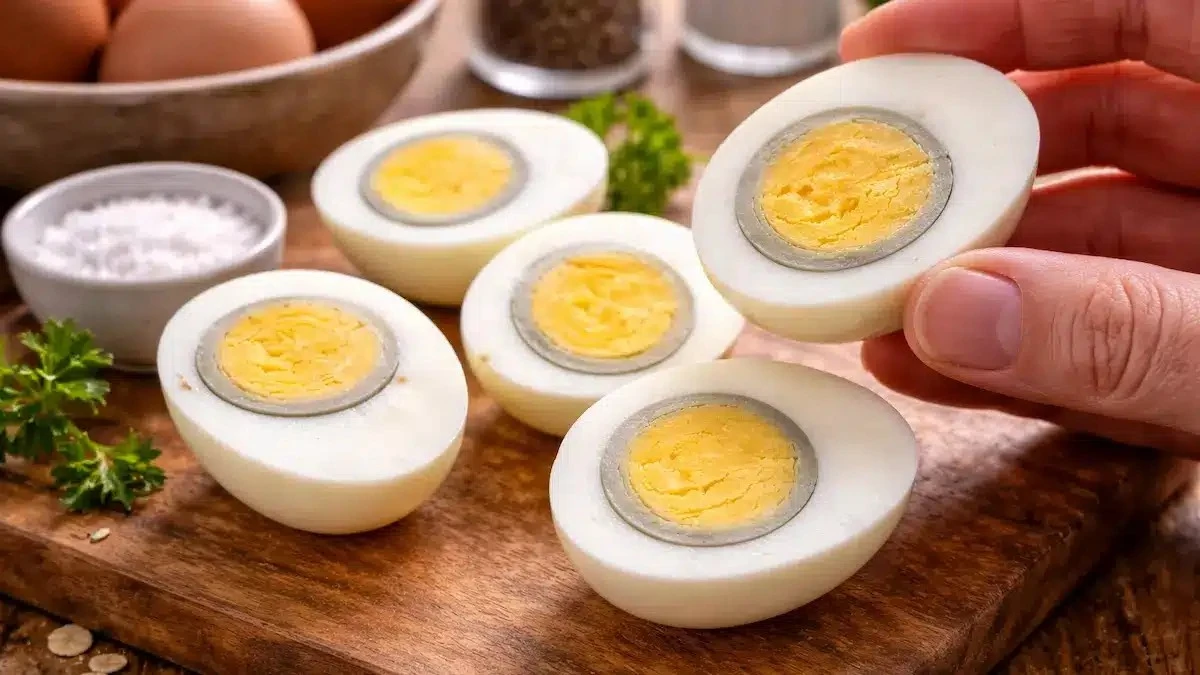 Proč se na vařeném vajíčku tvoří šedivý prstenec a jak ho HNED odstranit