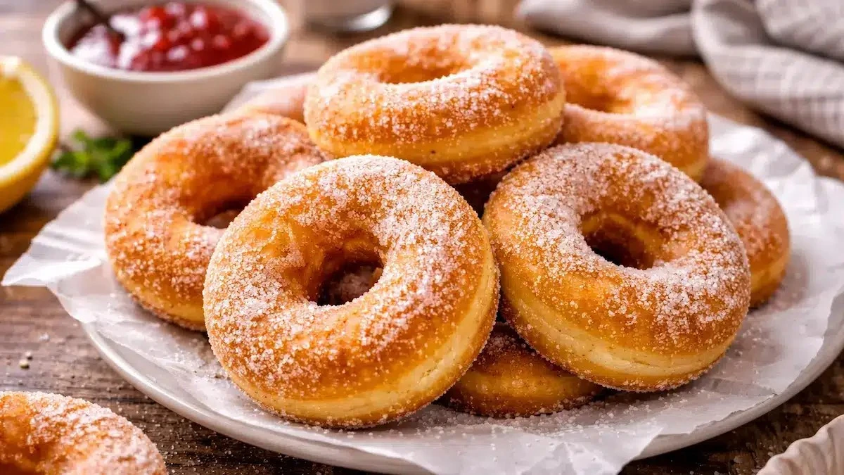 10 minut a máte je hotové: Tyto nadýchané koblihy vypadají a chutnají jako z cukrárny