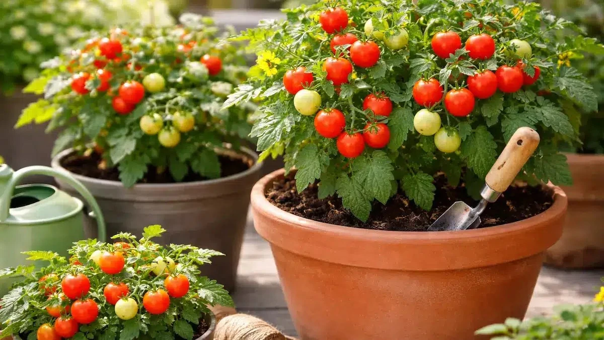 Pěstujte sladká cherry rajčátka i na malém balkoně: Tajný tip pro kontejnery