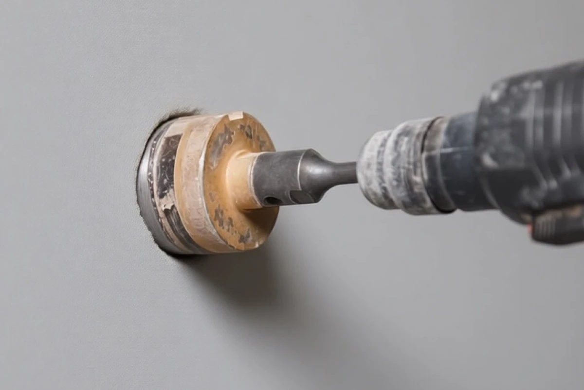 Tříkrálová korunka v ruce: Jak sami vyvrtat dokonalou díru na podomítkovou krabici