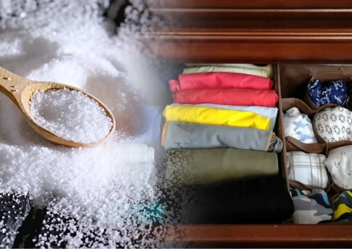 Zapomeňte na zatuchlinu: 2 kapky oleje a lžíce soli dokážou zázraky s vaší skříní