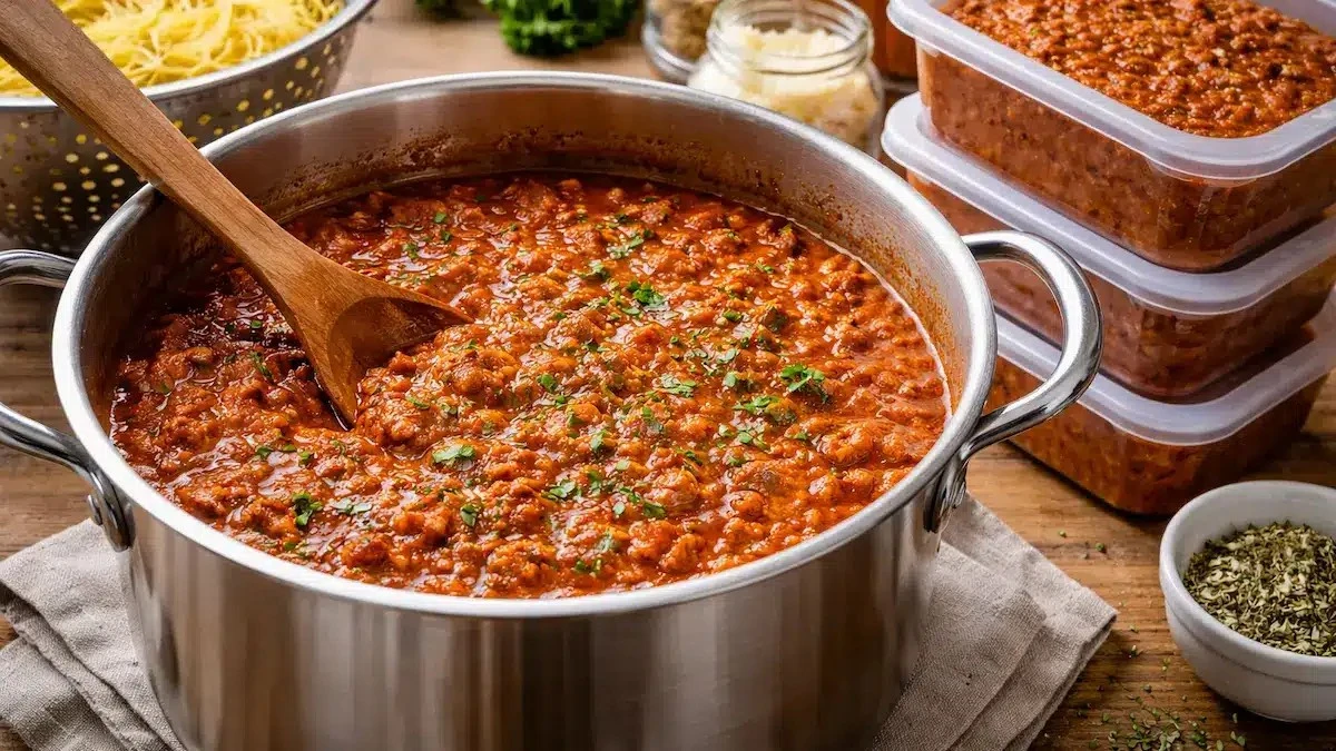Váš nový tajný recept: Bolognese omáčka, která vám vydrží 3 dny a chutná ještě lépe