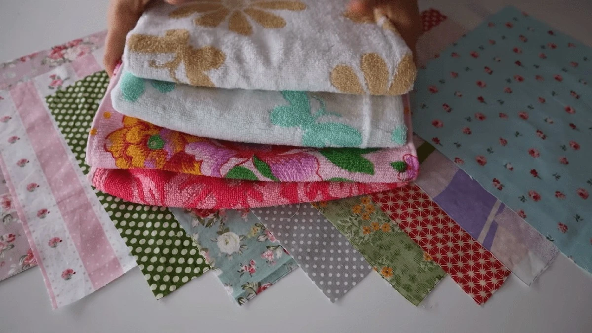 Vlastnoručně vyrobené utěrky z prostěradel: jak jsem ušetřila stovky korun.